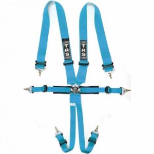 Pro 6 Point Ultralite Fia Harness Miami Blue (1)