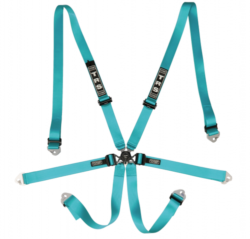 International+quick+adjuster+6+pt+ultralite+fhr+only+fia+harness+ Miami+blue