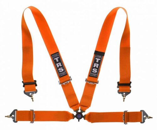 Magnum 4 Point Fia Harness Orange
